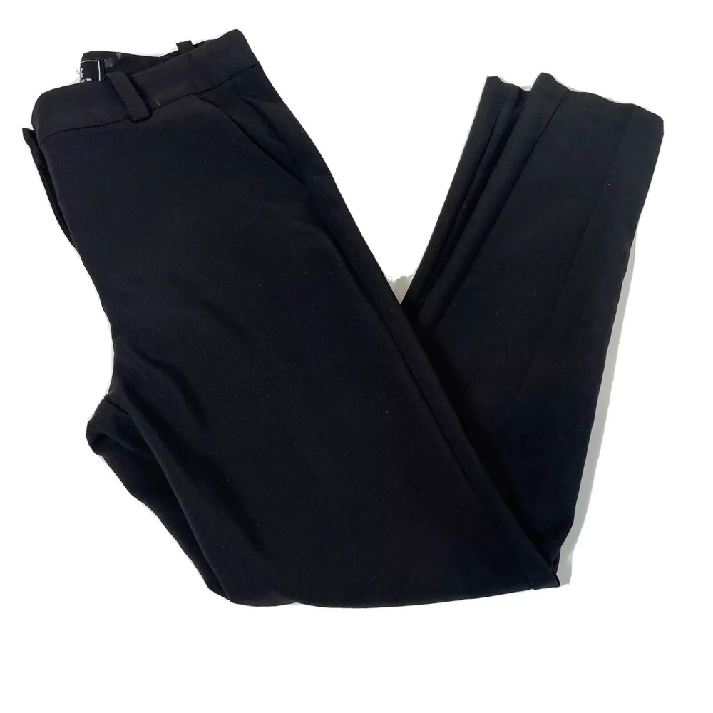 HAVE Los Angeles High Rise Ankle Black Dress Pants Womens S Pockets Workwear